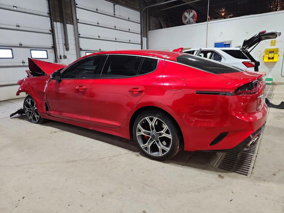 2019 Kia Stinger VIN KNAE35LC8K6059861 COPART salvage auction — FRONT END, Mn - Cert Of Title-Salvage, sold $250 on 2026-07-23 (photo 2)