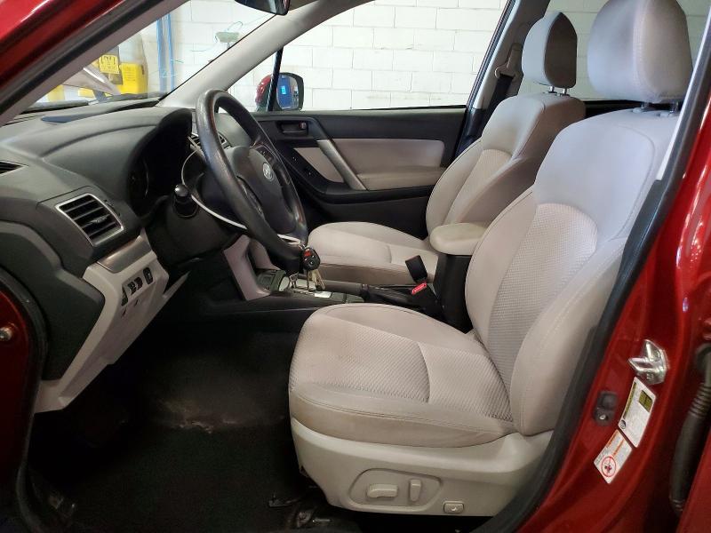 2016 Subaru Forester VIN JF2SJAGC1GH468277 COPART salvage auction — REAR END, Mn - Cert Of Title-Salvage, sold $3,050 on 2026-07-16 (photo 7)