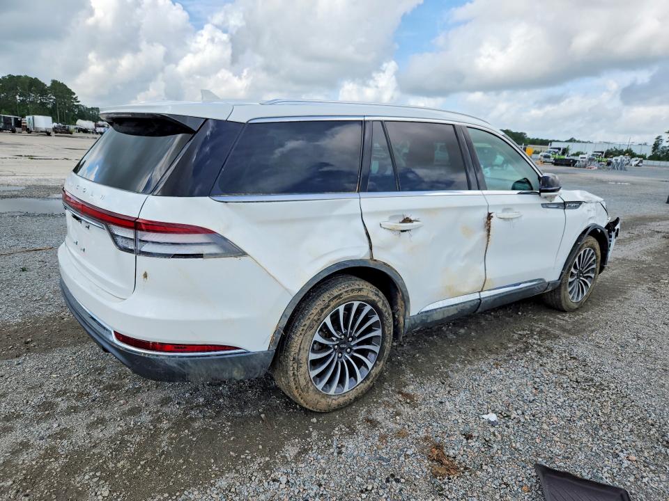 2023 Lincoln Aviator VIN 5LM5J6XC9PGL18585 COPART salvage auction — FRONT END, Nc - Salvage Certificate Of Title, sold $12,400 on 2026-07-20 (photo 3)