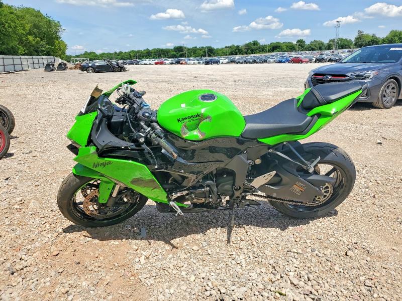2025 Kawasaki Zx636 VIN JKBZXJJ12SA020074 COPART salvage auction — ALL OVER, OK - CERT OF TITLE-SALVAGE, sold $800 on 2026-07-23 (photo 3)