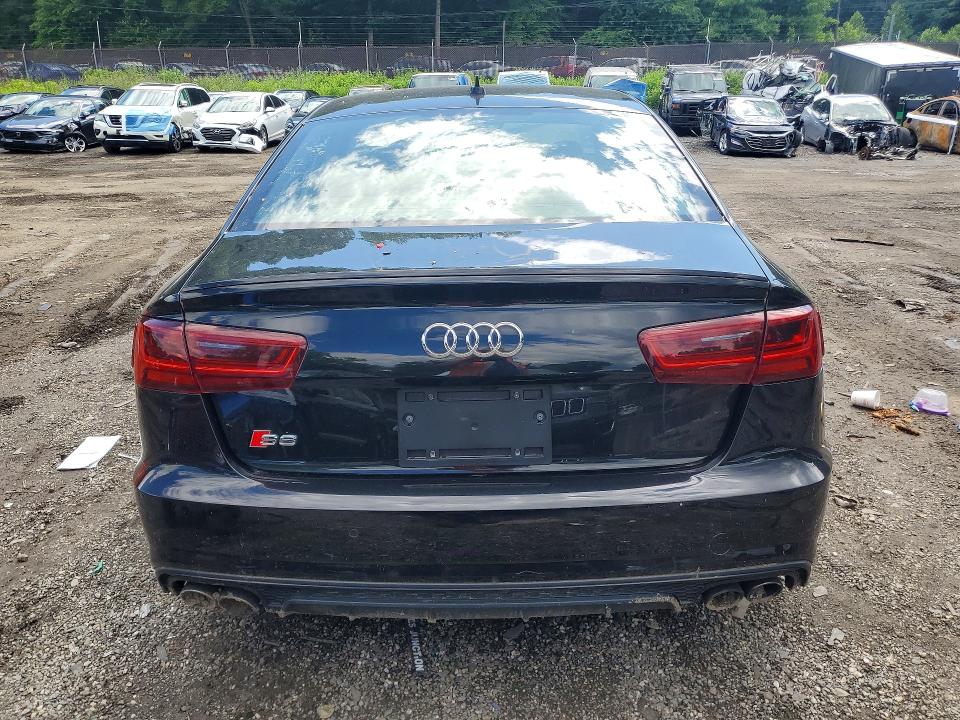 2016 Audi S6 VIN WAUF2AFC4GN190469 COPART salvage auction — REAR END, Va - Certificate Of Title (P), sold $6,700 on 2026-07-30 (photo 6)