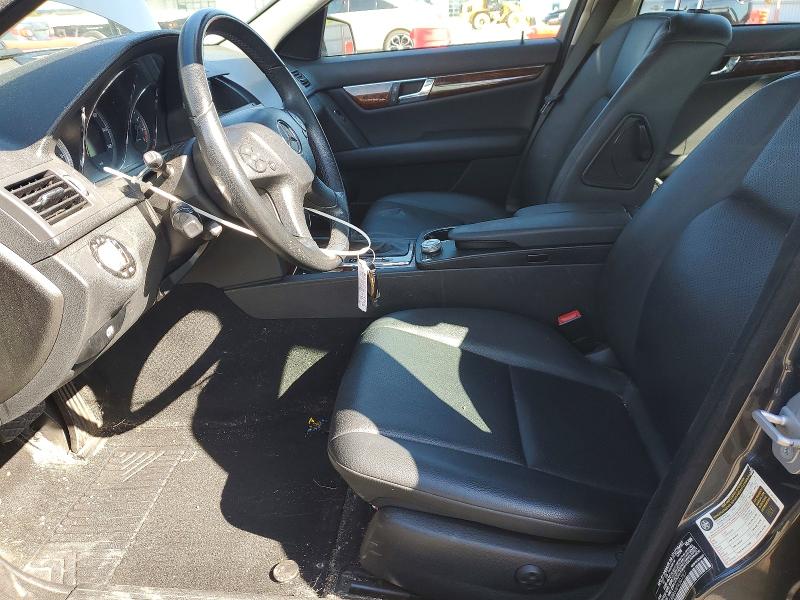 2010 Mercedes-benz C class VIN WDDGF8BB5AF430797 COPART salvage auction — FRONT END, Pa - Certificate Of Salvage, sold $1,300 on 2026-07-07 (photo 7)
