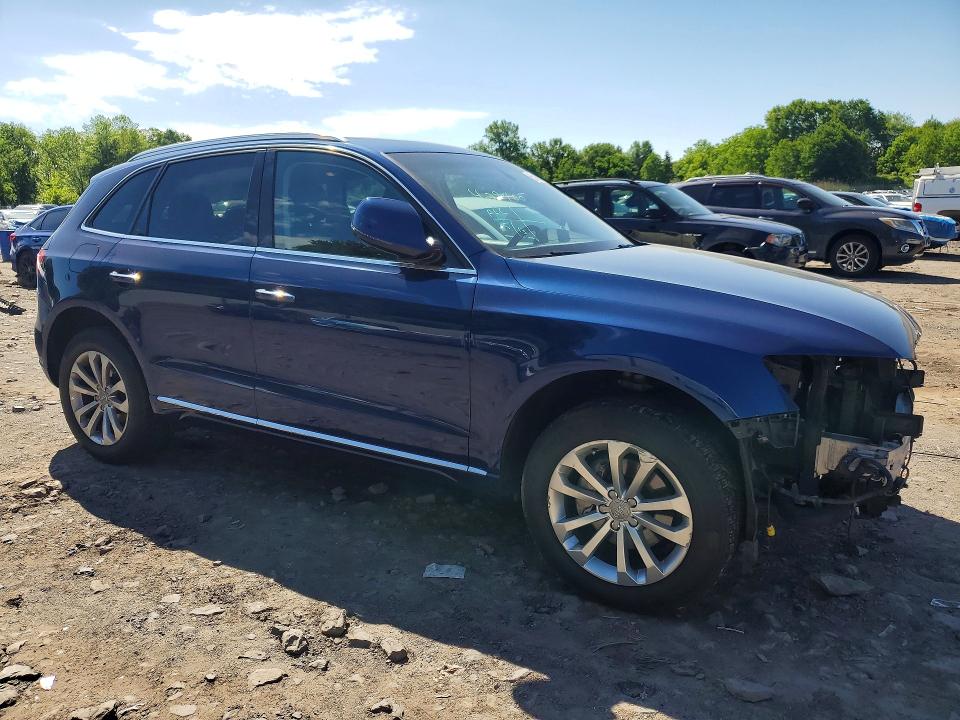 2016 Audi Q5 VIN WA1C2AFP5GA034838 COPART salvage auction — FRONT END, Pa - Certificate Of Salvage, sold $15 on 2026-07-27 (photo 4)