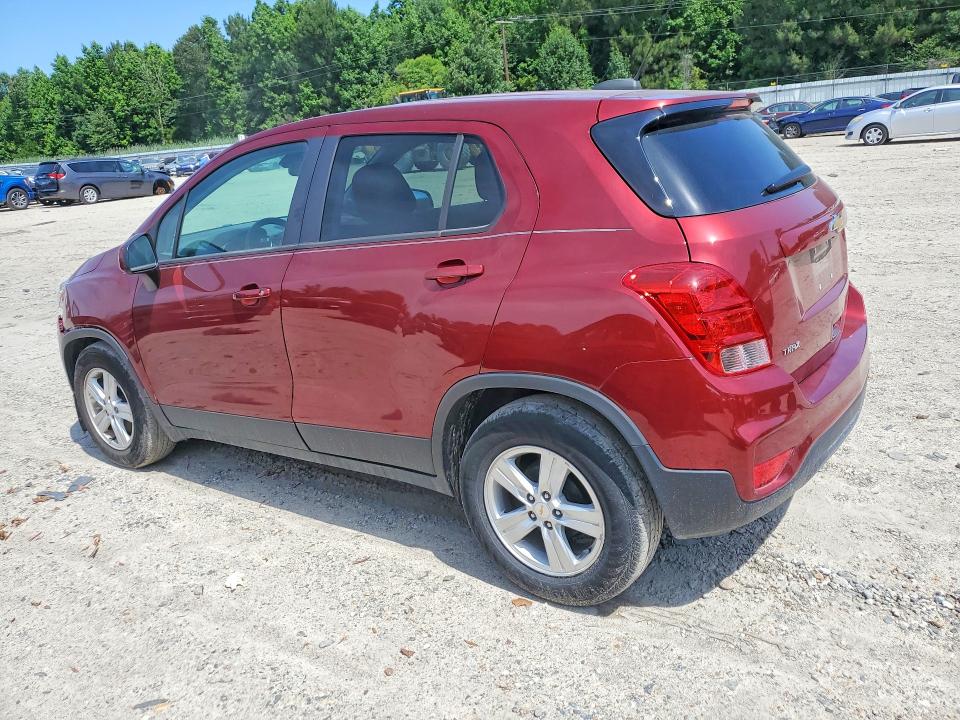 2021 Chevrolet VIN KL7CJKSBXMB339120 COPART salvage auction — FRONT END, Va - Cert Of Title - Salvage, sold $2,550 on 2026-07-28 (photo 2)