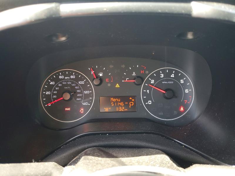 2021 Ram Promaster city VIN ZFBHRFAB6M6U80899 COPART salvage auction — REAR END, Or - Salvage Title Certificate, sold $4,350 on 2026-07-08 (photo 9)