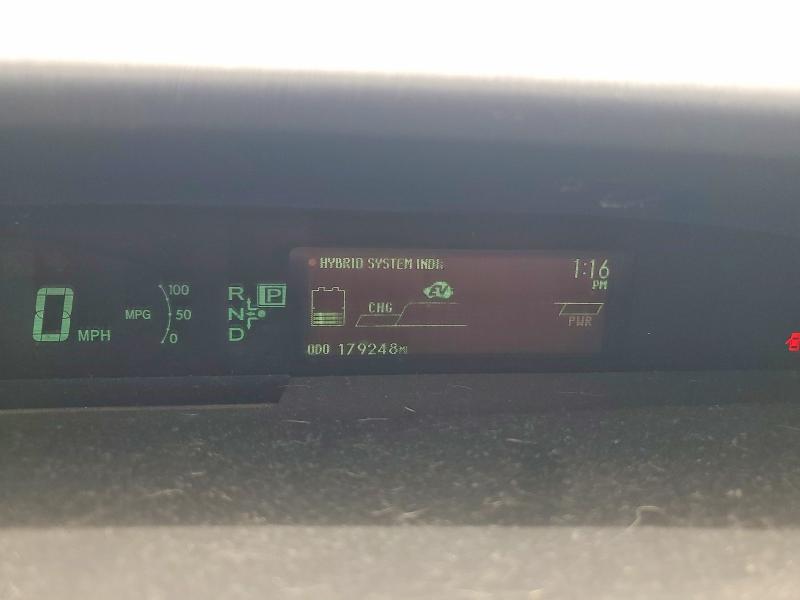 2013 Toyota Prius VIN JTDKN3DU4D5664691 COPART salvage auction — FRONT END, TX - SALVAGE VEHICLE TITLE (P), sold $150 on 2026-07-28 (photo 9)