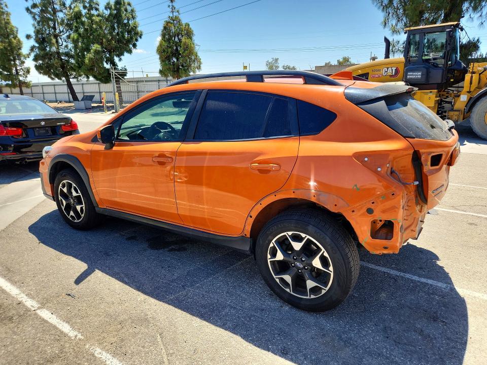 2019 Subaru Xv VIN JF2GTACC9K8254474 COPART salvage auction — REAR END, Ca - Salvage Certificate, sold $2,550 on 2026-07-09 (photo 2)