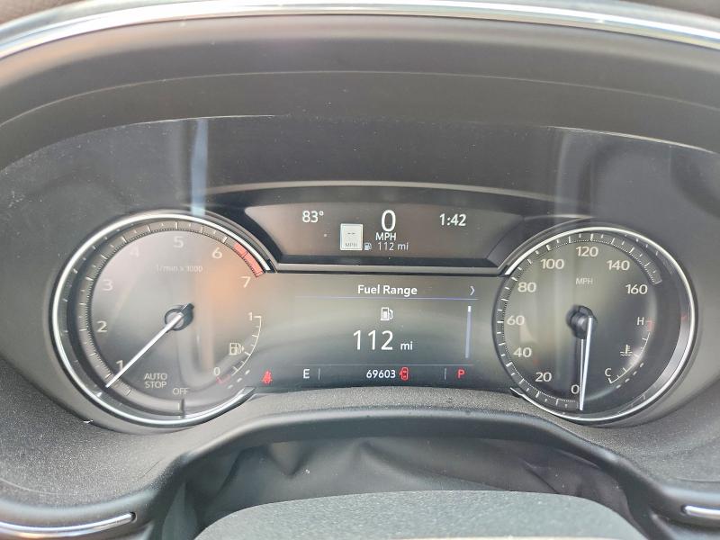 2021 Cadillac Ct5 VIN 1G6DW5RK0M0115966 COPART salvage auction — HAIL, Tx - Certificate Of Title, sold $11,800 on 2026-07-14 (photo 9)