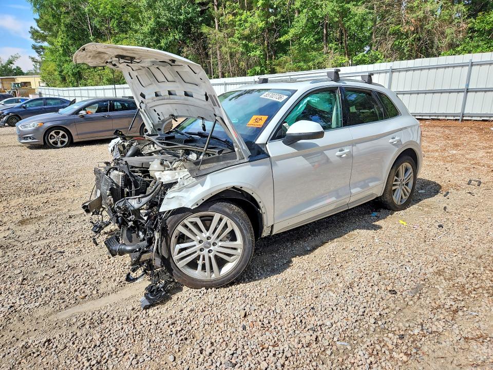 2019 Audi Q5 VIN WA1BNAFY2K2076169 COPART salvage auction — FRONT END, Nc - Salvage Certificate Of Title, sold $1,550 on 2026-07-31 (photo 1)