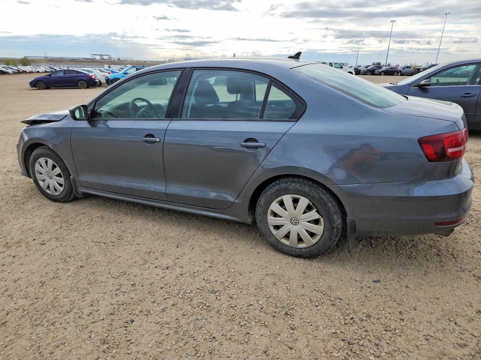 2017 Volkswagen Jetta VIN 3VW167AJ0HM203186 COPART salvage auction — FRONT END, Ab - Bos - Salvage, sold $2,050 on 2026-07-09 (photo 2)