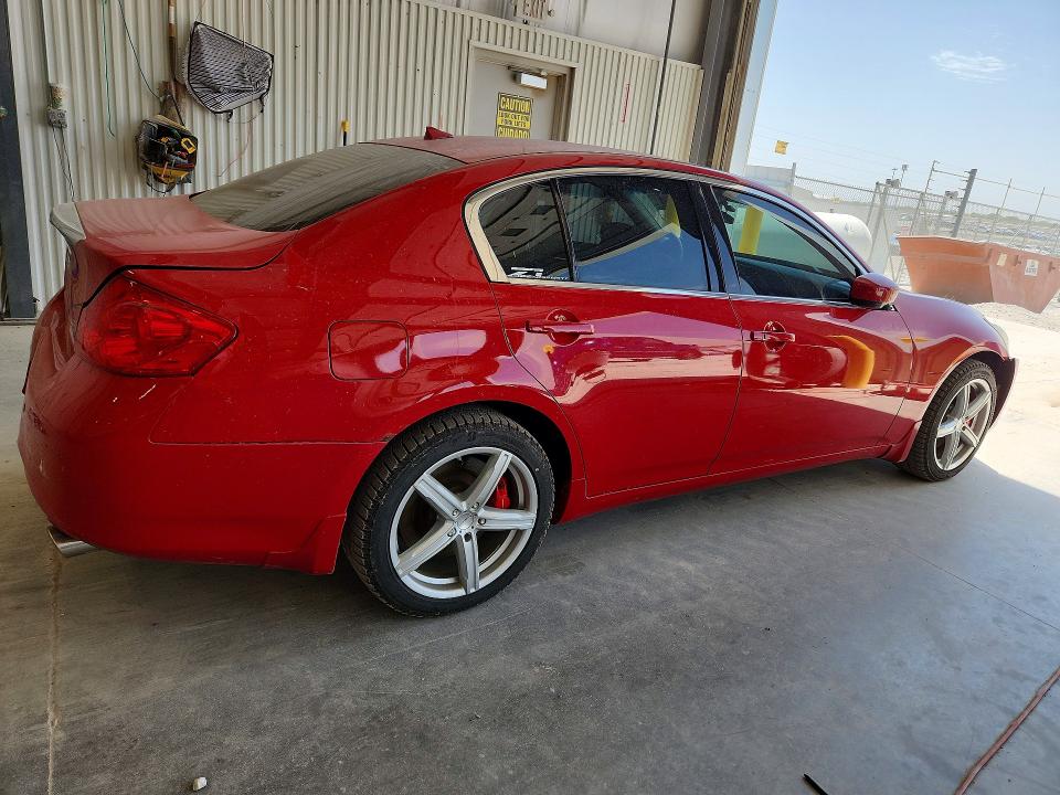 2011 Infiniti G37 VIN JN1CV6AR3BM405508 COPART salvage auction — FRONT END, NE - CERT OF TITLE-SALVAGE, sold $550 on 2026-07-14 (photo 3)