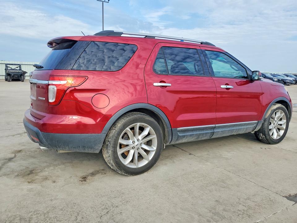 2014 Ford Explorer VIN 1FM5K7F82EGB17451 COPART salvage auction — REAR END, Tx - Salvage Vehicle Title, sold $2,450 on 2026-07-02 (photo 3)