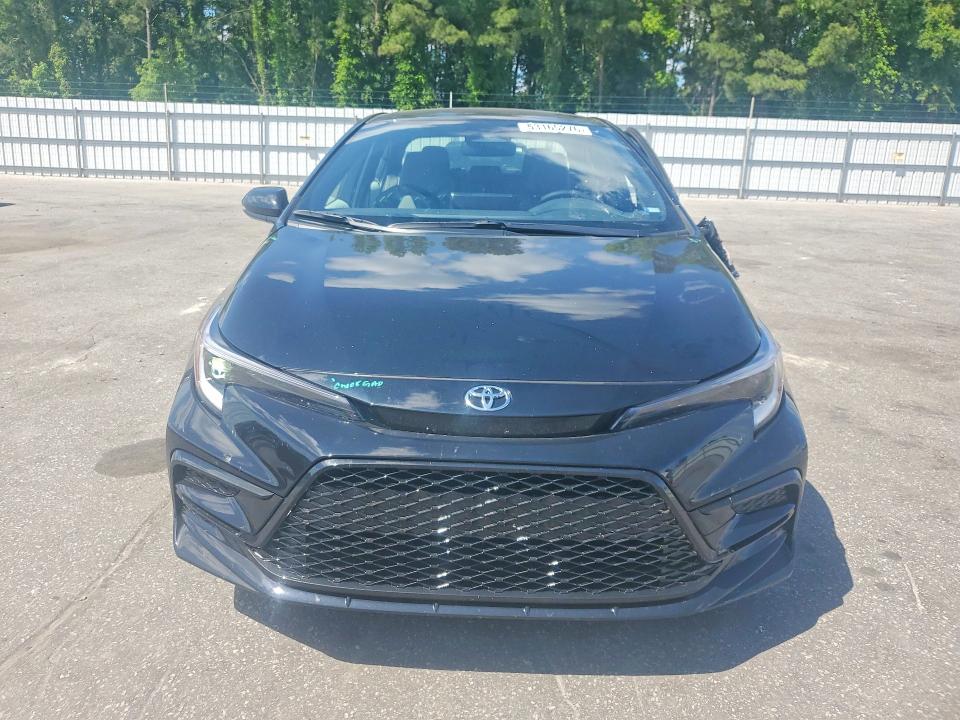 2026 Toyota VIN JTDBCMFE4T3129887 COPART salvage auction — SIDE, Nc - Salvage Certificate Of Title, sold $6,500 on 2026-07-28 (photo 5)