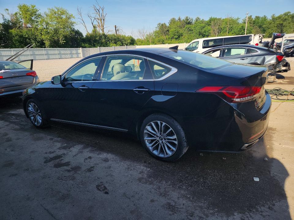 2015 Hyundai Genesis VIN KMHGN4JE0FU071763 COPART salvage auction — FRONT END, WI - CERTIFICATE OF TITLE, sold $2,700 on 2026-07-27 (photo 2)