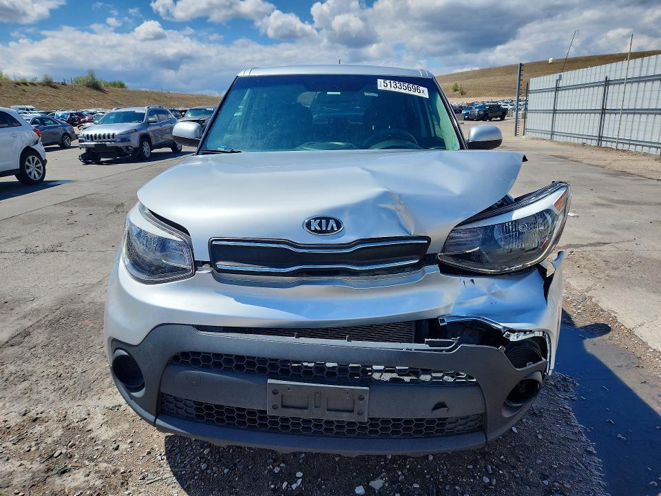 2019 Kia VIN KNDJN2A20K7640219 COPART salvage auction — FRONT END, Wy - Dis/Dlr/Exp Only Salvage Title, sold $375 on 2026-07-22 (photo 5)