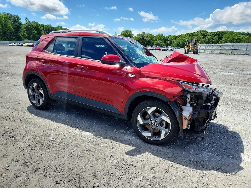 2023 Hyundai VIN KMHRC8A37PU242949 COPART salvage auction — FRONT END, Nc - Salvage Certificate Of Title, sold $175 on 2026-07-29 (photo 4)