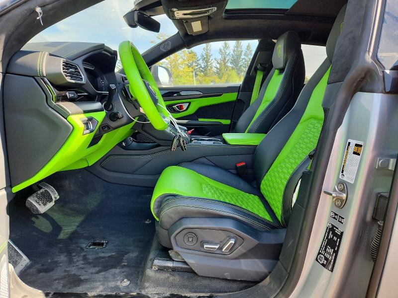 2022 Lamborghini Urus VIN ZPBCA1ZL5NLA22104 COPART salvage auction — FRONT END, On - Permit No Brand - Unfit, sold $195,000 on 2026-07-07 (photo 7)