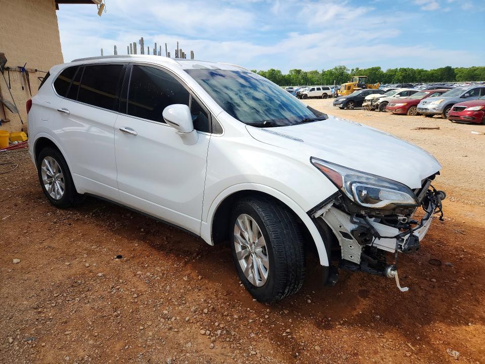 2017 Buick Envision VIN LRBFXBSA2HD054569 COPART salvage auction — FRONT END, Al - Cert Of Title-Salvage Title, sold $2,900 on 2026-07-15 (photo 4)