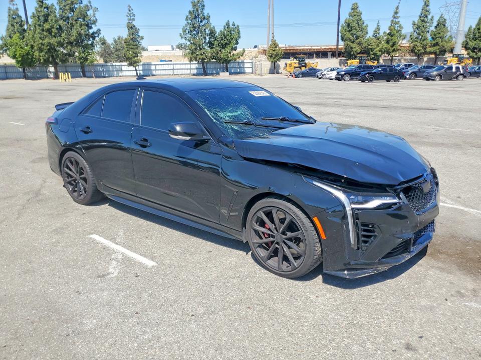 2023 Cadillac Ct4 VIN 1G6DL5RP5P0410635 COPART salvage auction — FRONT END, Ca - Salvage Certificate, sold $15,400 on 2026-07-14 (photo 4)