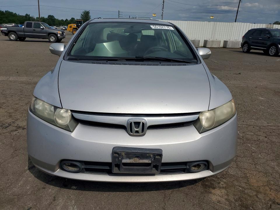 2008 Honda Civic VIN JHMFA36298S021719 COPART salvage auction — REAR END, Or - Salvage Title Certificate, sold $1,150 on 2026-07-08 (photo 5)