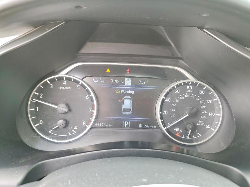 2022 Nissan Murano VIN 5N1AZ2CS4NC107296 COPART salvage auction — HAIL, Ia - Cert Of Title-Salvage Title, sold $8,800 on 2026-07-08 (photo 9)