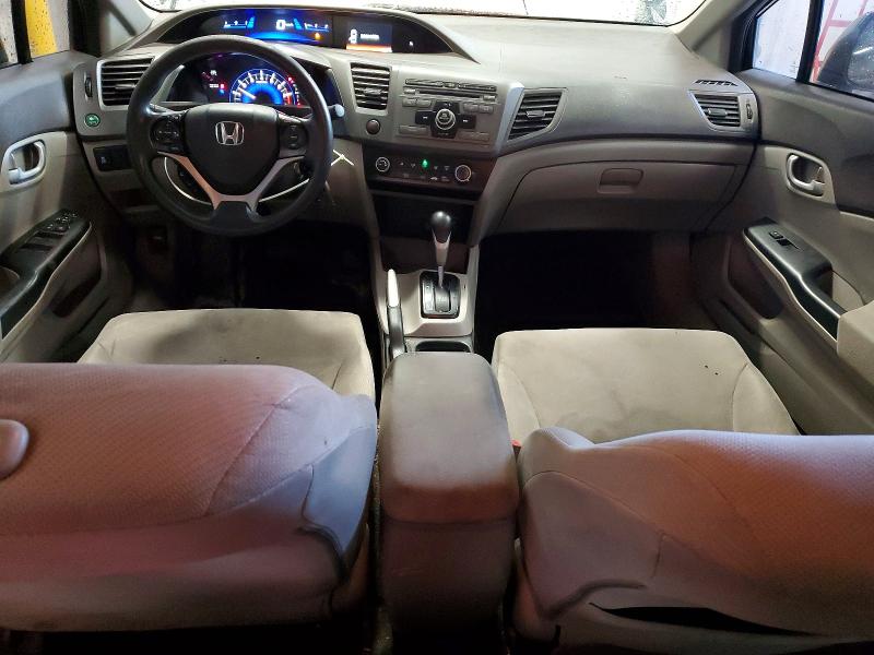 2012 Honda VIN 2HGFB2F47CH119126 COPART salvage auction — SIDE, On - Permit No Brand - Unfit, sold $600 on 2026-07-02 (photo 8)