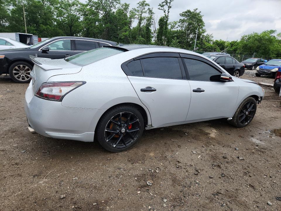 2009 Nissan Maxima VIN 1N4AA51E49C860414 COPART salvage auction — FRONT END, Md - Cert Of Salvage > 75% Damage, sold $500 on 2026-07-02 (photo 3)