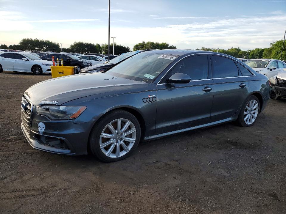 2015 Audi A6 VIN WAUHGAFC1FN005299 COPART salvage auction — FRONT END, Wv - Certificate Of Title, sold $3,450 on 2026-07-09 (photo 1)