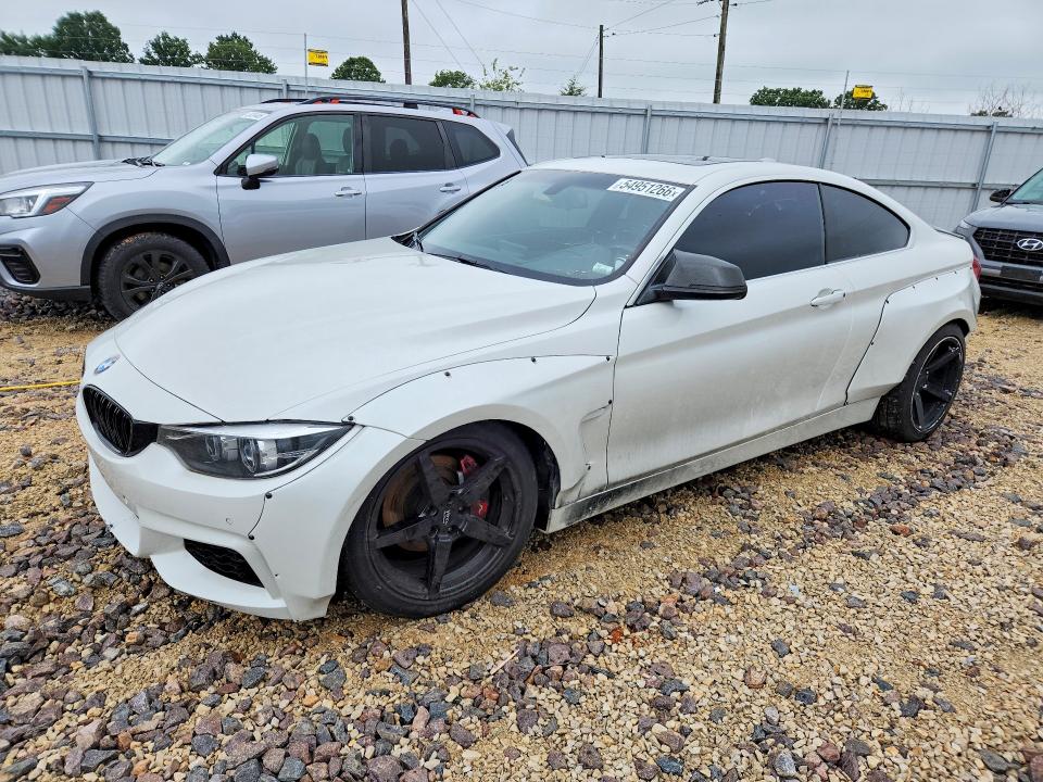 2018 BMW 4er VIN WBA4W5C59JAA49889 COPART salvage auction — MINOR DENT/SCRATCHES, Va - Certificate Of Title (P), sold $6,500 on 2026-07-08 (photo 1)