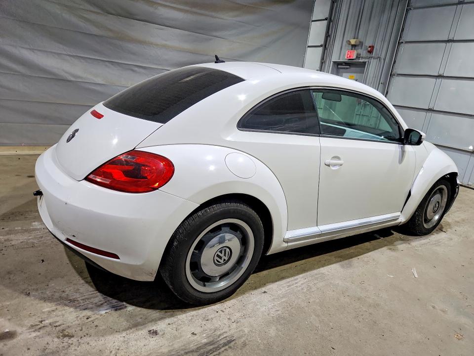 2012 Volkswagen Beetle VIN 3VWJP7AT1CM625930 COPART salvage auction — FRONT END, NH - CERT OF TITLE-SALVAGE, sold $375 on 2026-07-02 (photo 3)