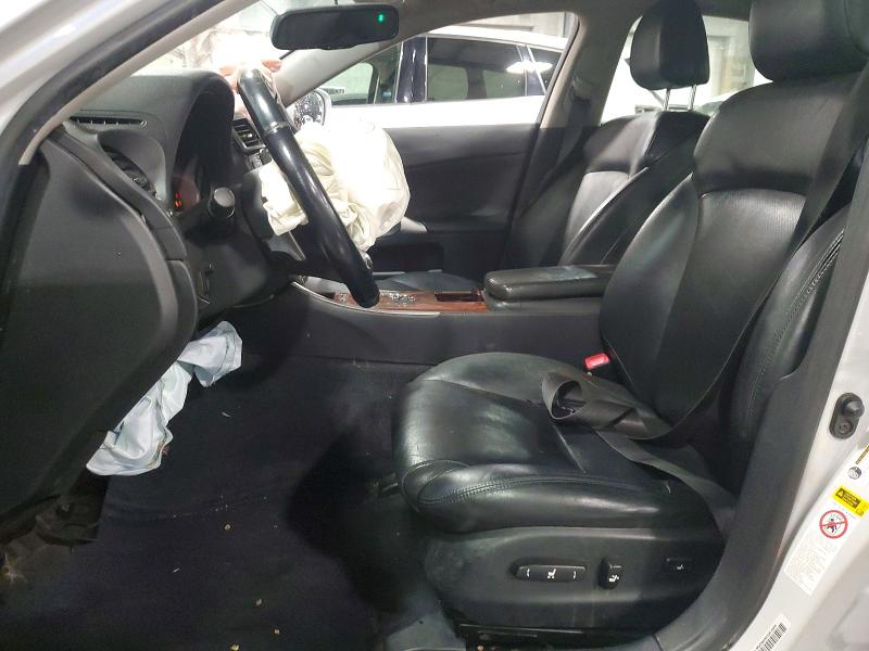 2008 Lexus Is VIN JTHBK262185064164 COPART salvage auction — FRONT END, Mn - Cert Of Title-Prior Salvage, sold $500 on 2026-07-14 (photo 7)