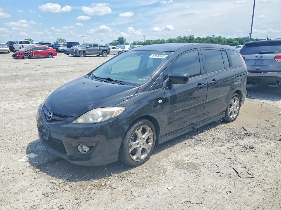 2009 Mazda 5 VIN JM1CR293990343530 COPART salvage auction — DAMAGE HISTORY, In - Cert Of Title-Salvage Title, sold $275 on 2026-07-17 (photo 1)