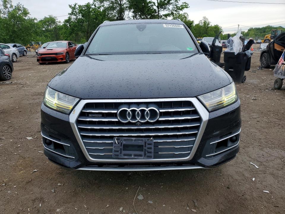 2019 Audi Q7 VIN WA1LHAF75KD016992 COPART salvage auction — SIDE, VA - CERTIFICATE OF TITLE, sold $6,600 on 2026-07-02 (photo 5)