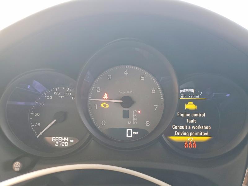 2022 Porsche Macan VIN WP1AG2A59NLB20647 COPART salvage auction — FRONT END, Az - Cert Of Title - Salvage, sold $18,200 on 2026-07-23 (photo 9)