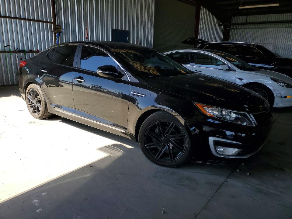 2012 Kia VIN KNAGM4AD4C5016394 COPART salvage auction — SIDE, Ca - Salvage Certificate, sold $1,550 on 2026-07-06 (photo 4)