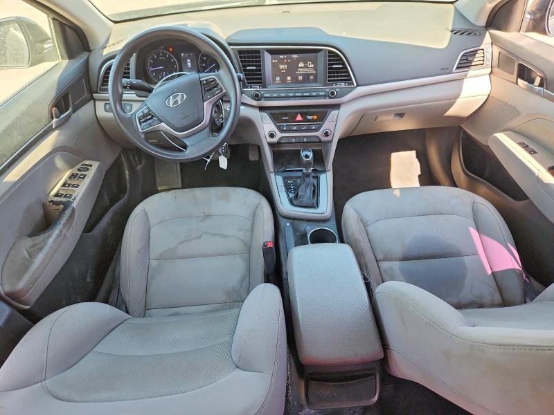 2018 Hyundai Elantra VIN 5NPD84LF1JH223802 COPART salvage auction — FRONT END, Tx - Salvage Vehicle Title, sold $1,150 on 2026-07-31 (photo 8)