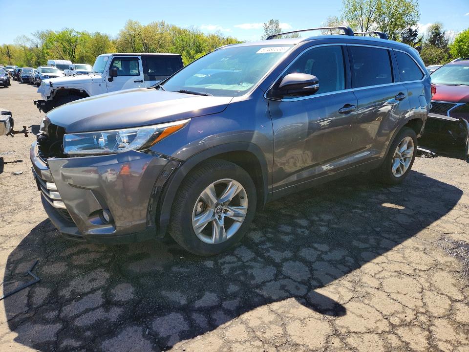 2018 Toyota VIN 5TDDZRFH7JS855477 COPART salvage auction — FRONT END, Ct - Cert Of Title-Salvage, sold $10,900 on 2026-07-14 (photo 1)