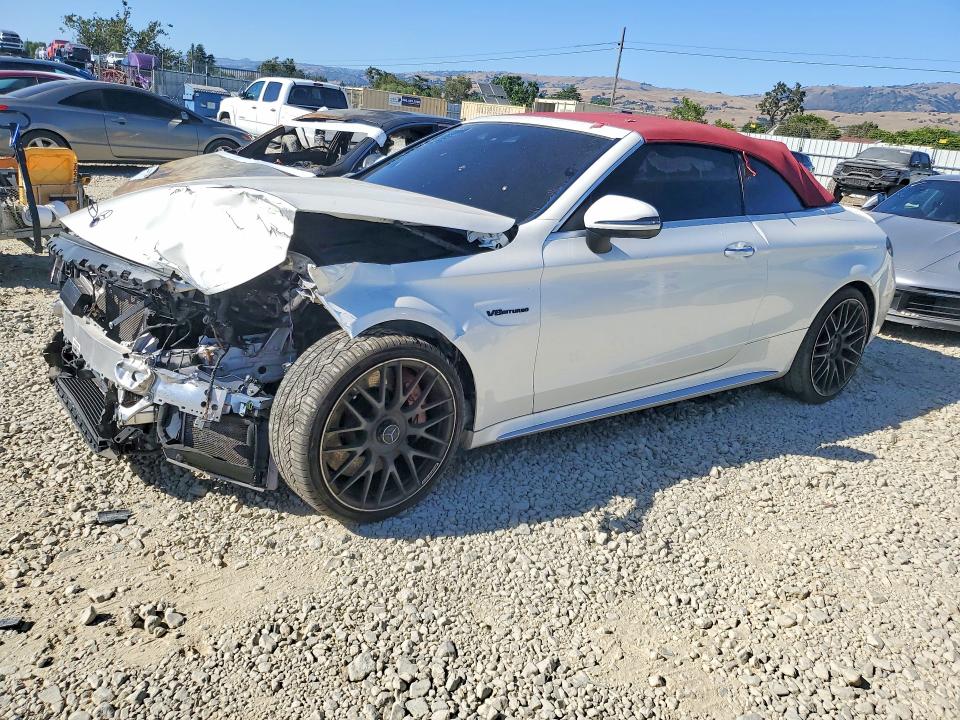 2017 Mercedes-benz C-klasse VIN WDDWK8HB9HF480529 — COPART salvage auction photo