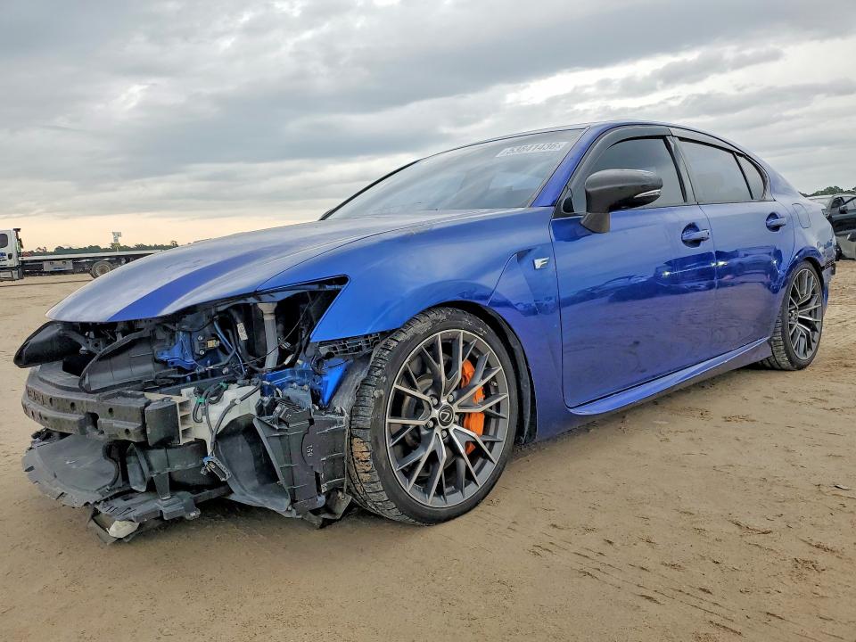 2016 Lexus Gs VIN JTHBP1BL0GA001055 COPART salvage auction — FRONT END, Tx - Salvage Vehicle Title, sold $30,250 on 2026-07-31 (photo 1)