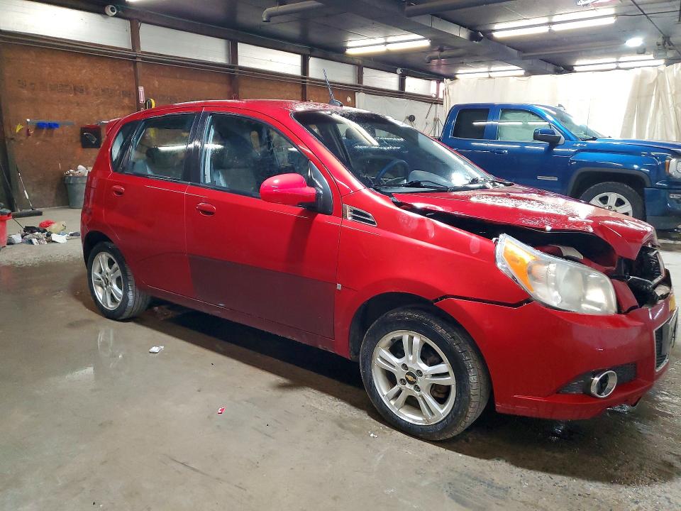2009 Chevrolet Aveo VIN KL1TG66E29B606844 COPART salvage auction — FRONT END, PA - CERTIFICATE OF SALVAGE, sold $450 on 2026-07-16 (photo 4)