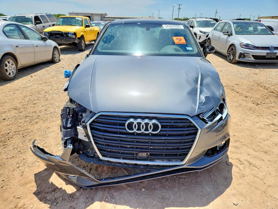 2018 Audi A3 VIN WAUAUGFF1J1060889 COPART salvage auction — FRONT END, Tx - Certificate Of Title, sold $3,750 on 2026-07-16 (photo 5)