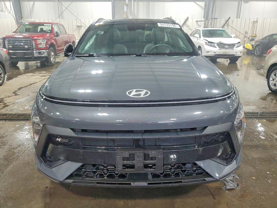2024 Hyundai Kona VIN KM8HACA39RU101792 COPART salvage auction — REAR END, Ar - Cert Of Title-Salvage, sold $5,600 on 2026-07-28 (photo 5)