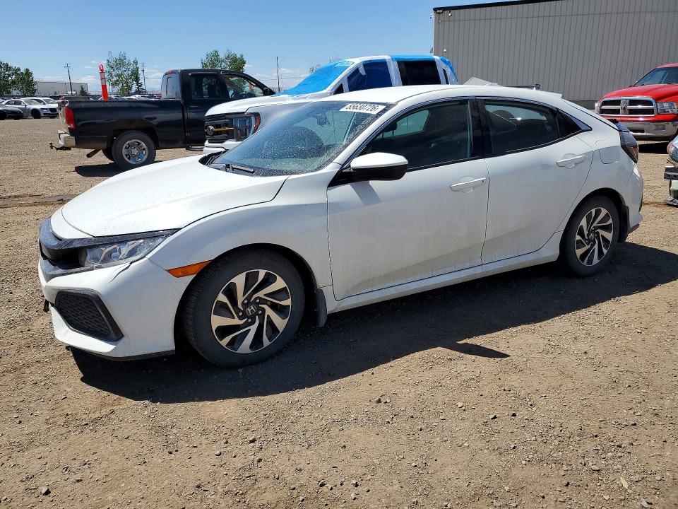2018 Honda Civic VIN SHHFK7H20JU300108 COPART salvage auction — REAR END, Ab - Bos - Salvage, sold $3,750 on 2026-07-21 (photo 1)