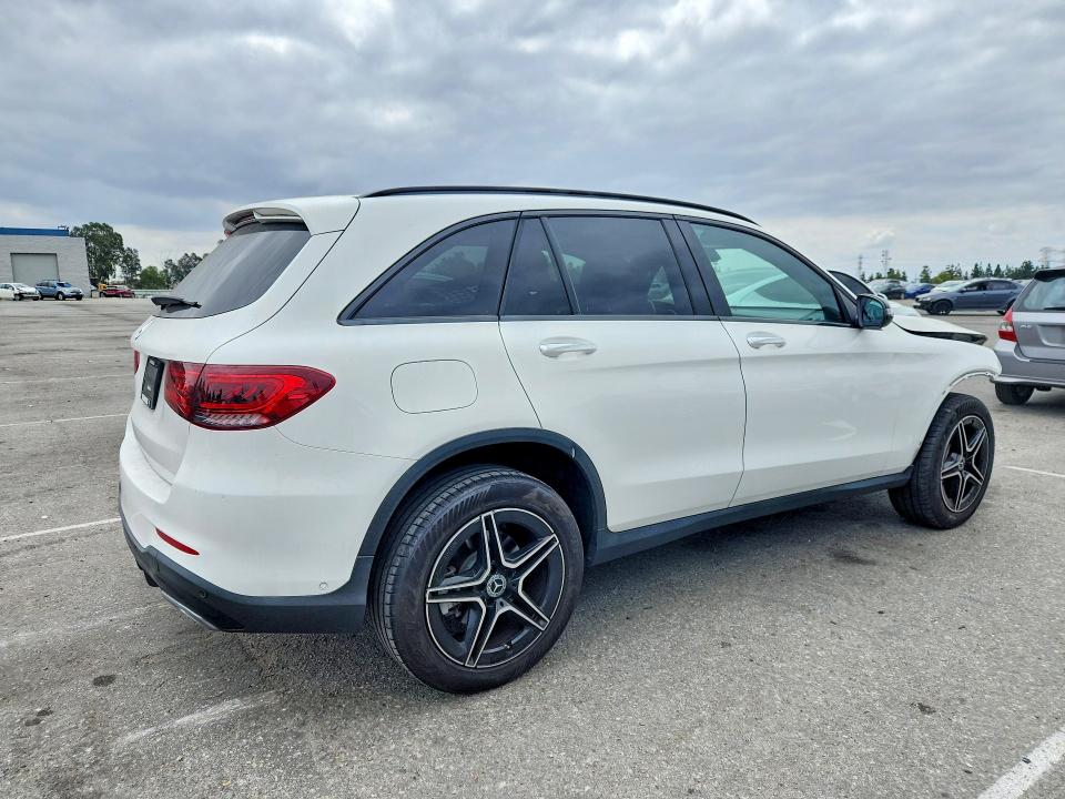 2022 Mercedes-benz Glc class VIN W1N0G8DB6NV387212 COPART salvage auction — FRONT END, Ca - Salvage Certificate, sold $7,200 on 2026-07-14 (photo 3)