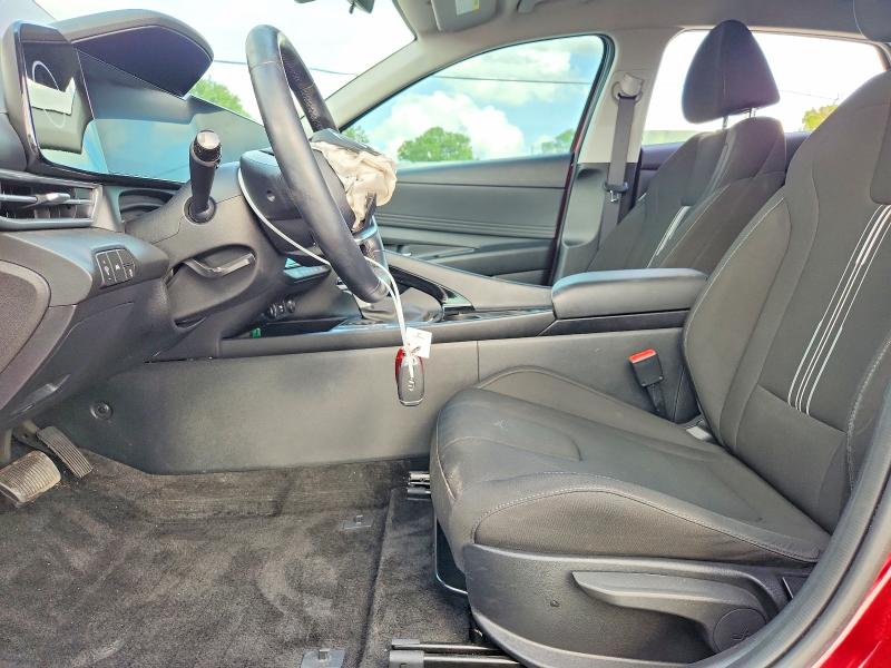 2023 Hyundai Elantra VIN KMHLS4AG4PU482934 COPART salvage auction — FRONT END, Tn - Salvage Certificate, sold $2,750 on 2026-07-27 (photo 7)
