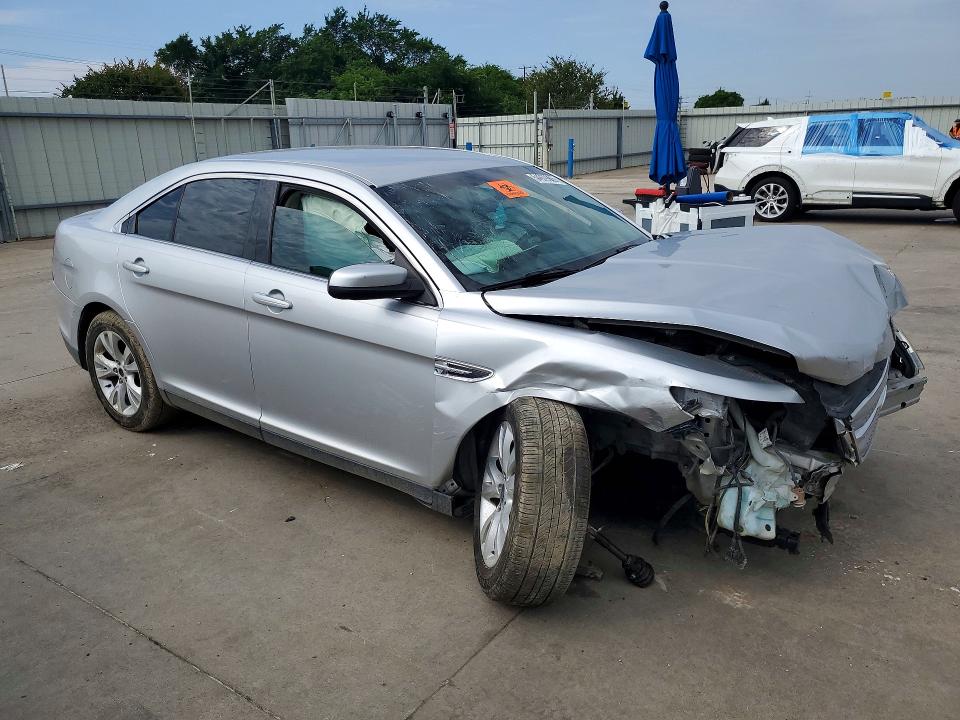 2012 Ford Taurus VIN 1FAHP2EW6CG125254 COPART salvage auction — FRONT END, TX - SALVAGE VEHICLE TITLE (P), sold $200 on 2026-08-20 (photo 4)