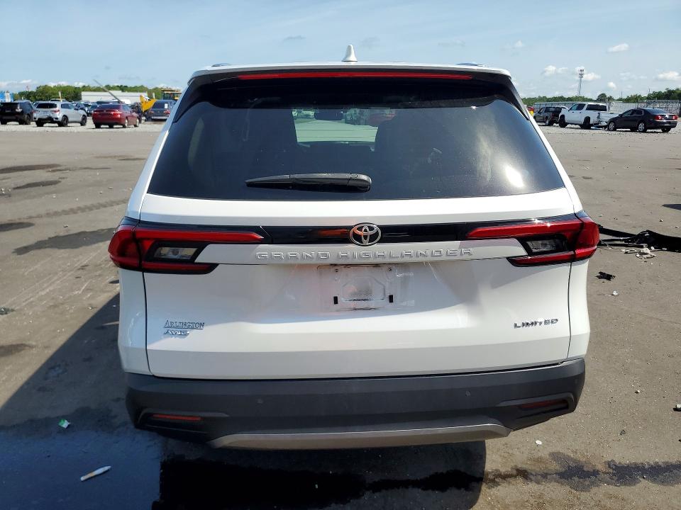 2024 Toyota Highlander VIN 5TDAAAB5XRS041973 COPART salvage auction — FRONT END, Fl - Cert Of Title Slvg Rebuildable, sold $18,500 on 2026-07-13 (photo 6)