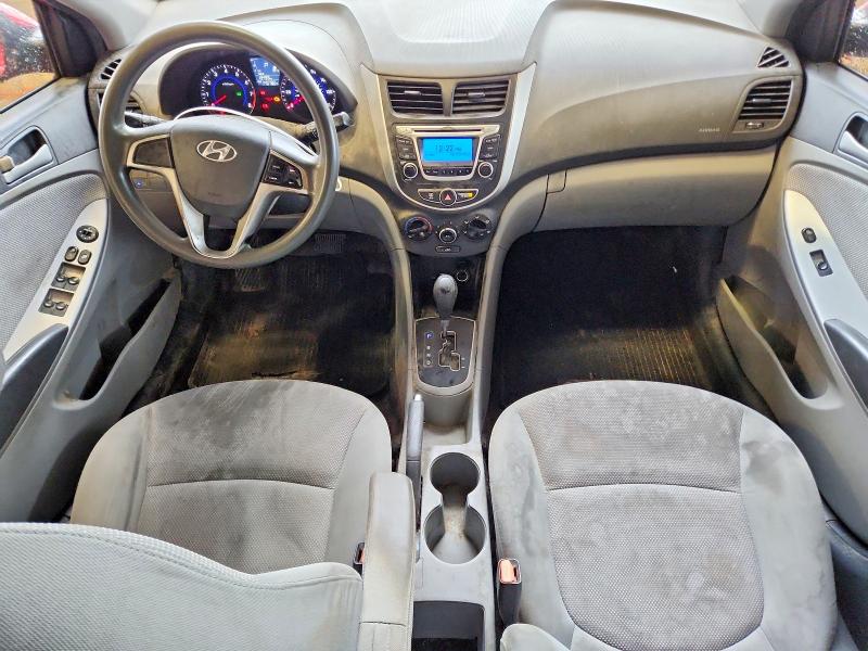 2014 Hyundai Accent VIN KMHCT5AE3EU163023 COPART salvage auction — WATER/FLOOD, Ar - Cert Of Title-Salvage, sold $400 on 2026-07-20 (photo 8)