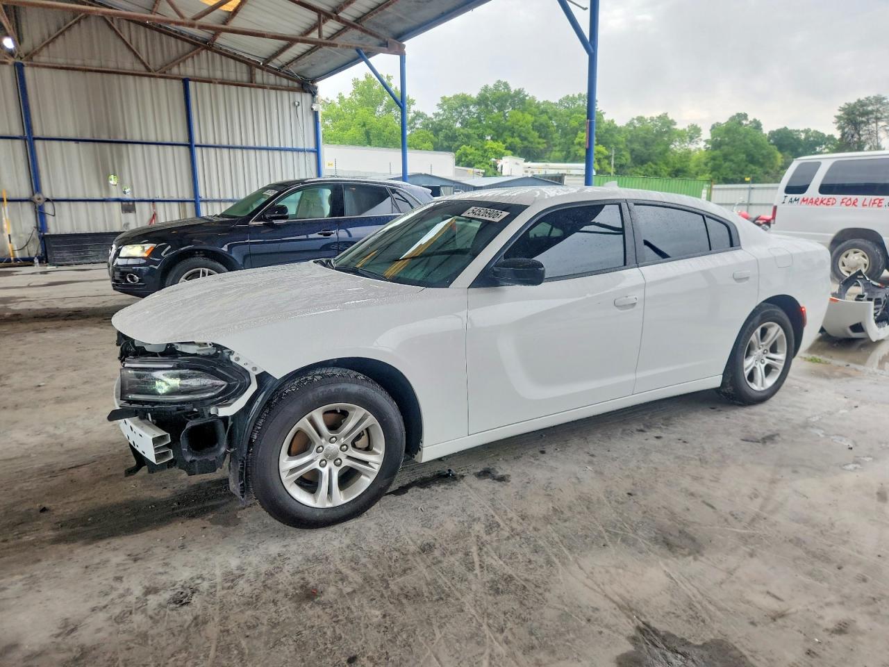 2023 Dodge Charger VIN 2C3CDXBG7PH559799 COPART salvage auction — Front End, GA - CERT OF TITLE-SALVAGE, sold $6,900 on 2026-07-10 (photo 2)