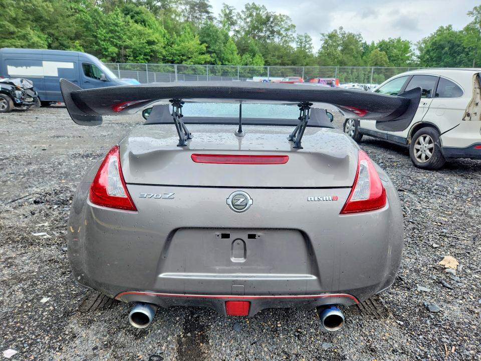 2010 Nissan 370z VIN JN1AZ4FH8AM301580 COPART salvage auction — FRONT END, Md - Cert Of Salvage > 75% Damage, sold $2,750 on 2026-07-10 (photo 6)